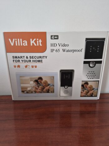 Kit Videointerfon Casa 7" Touch Screen – Camera HD, Night Vision, IP65